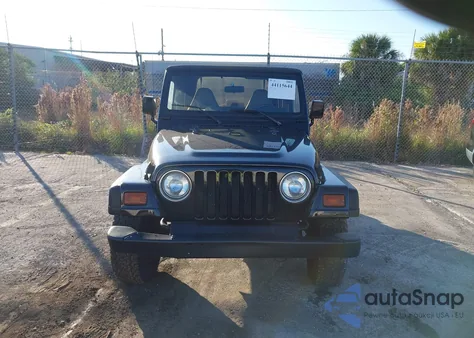 1997 Jeep Wrangler Sport из США, поврежденный, VIN 1J4FY19S7VP482939